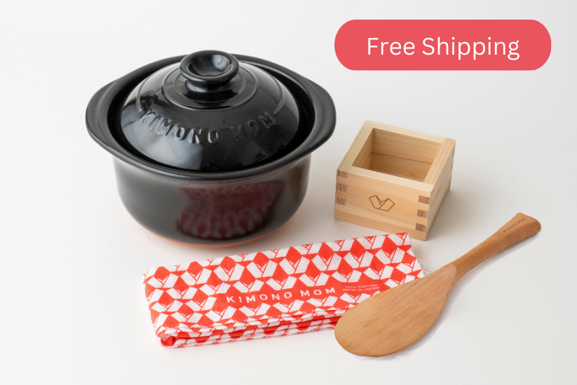 Small Cherry Blossom Donabe Clay Cooking Pot