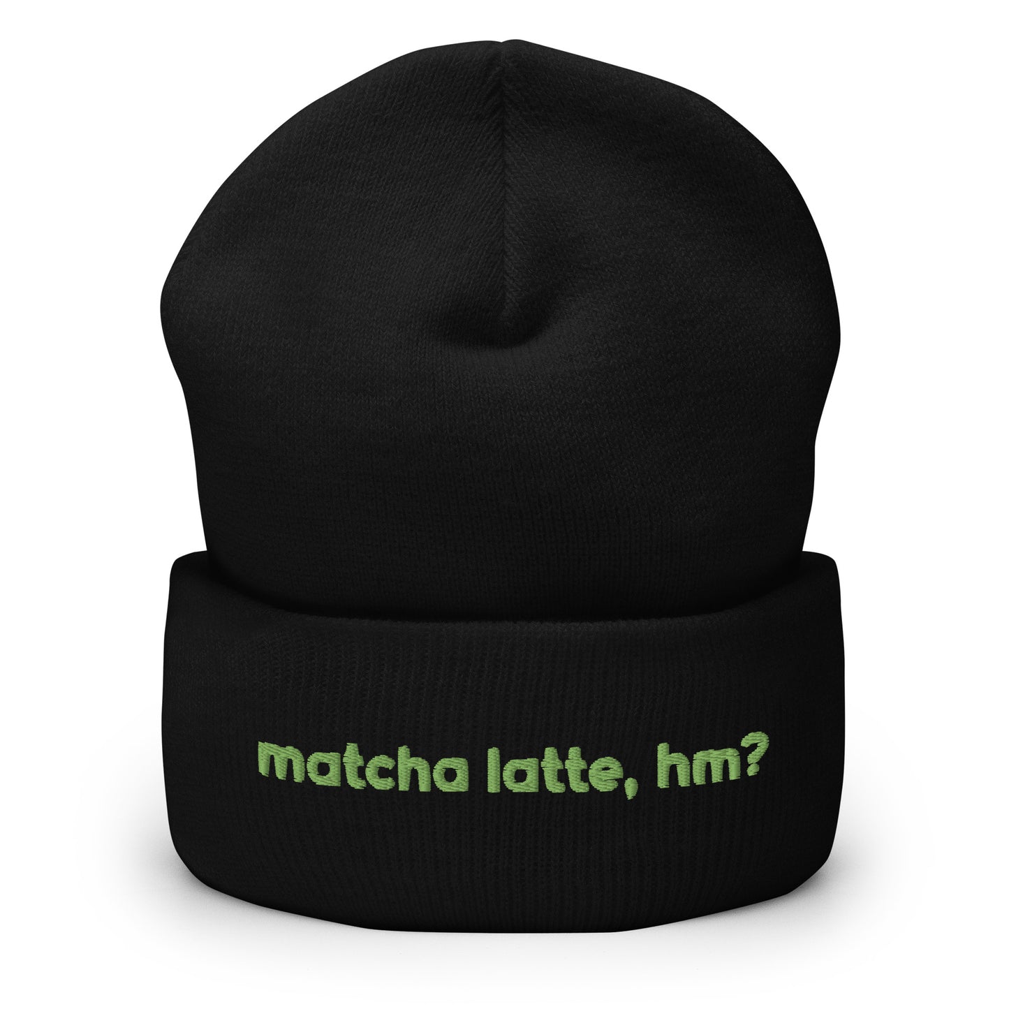 Cuffed Beanie | matcha latte,hm? | Knit hats