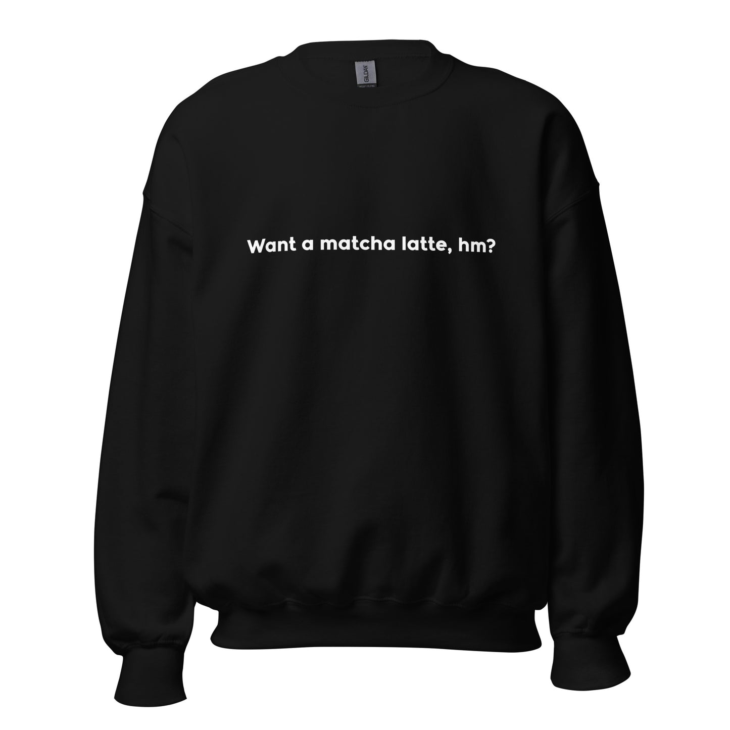 Sweatshirt | matcha latte, hm? W